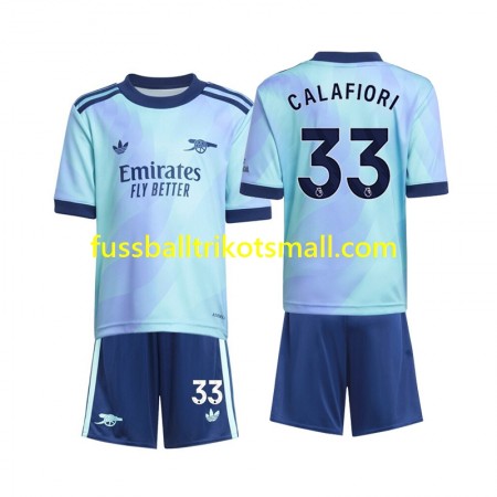Fußballtrikots Arsenal Calafiori 33 Kinder 2024-2025 Kurzarm 3rd trikot kaufen